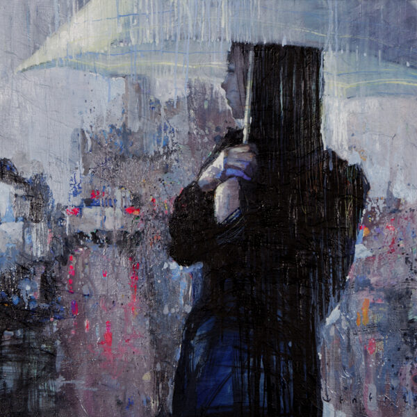 " Lady of rain"/ oil/canvas/90Х80/2009