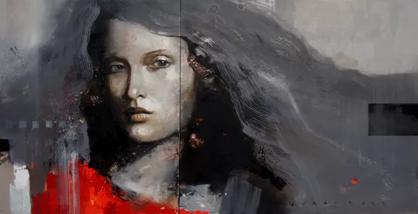 "Sorcerer" canvas, acrylic, oil./200Х100/2010