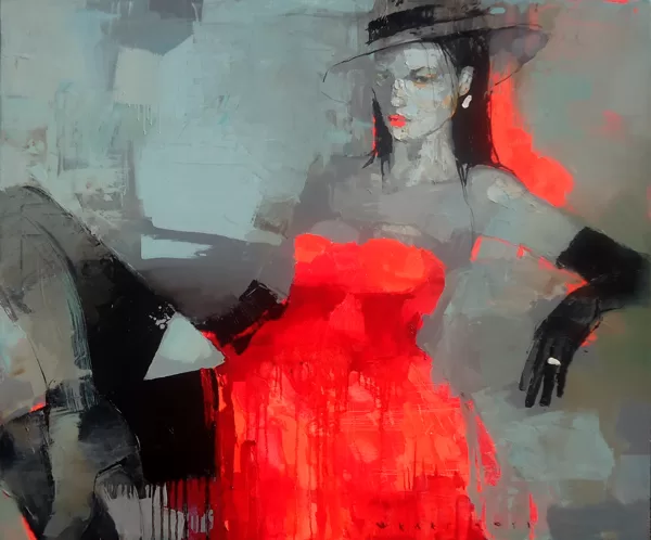 "Fiery"120X100/canvas/acrylic/oil/2011/